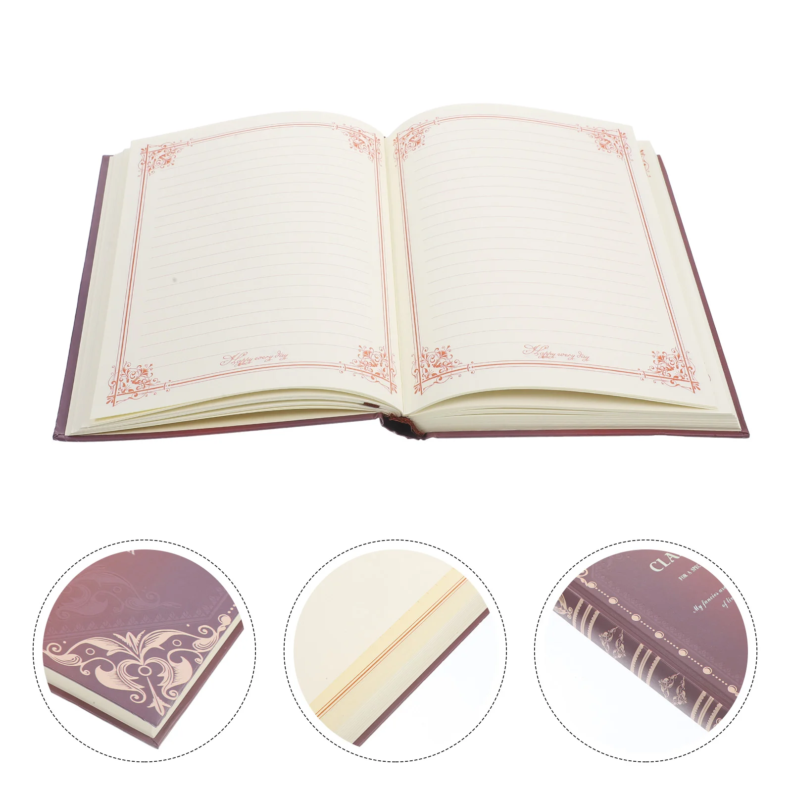 Vintage Retro Hardcover Notebook Diary Book for Writing Drawing Eco Friendly Recycled Brown Journal
Vintage Retro Hardcover Notebook Diary Book for Writing Drawing Eco Friendly Recycled Brown Journal