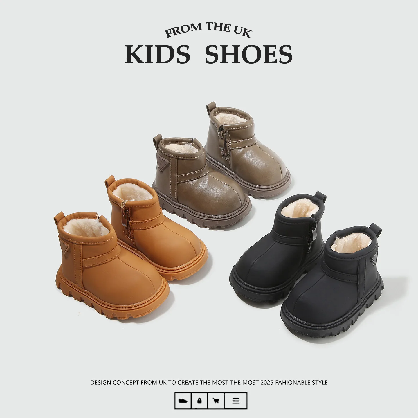 2025 зимние новые модные детские зимние сапоги, детская мягкая теплая шерстяная зимняя обувь внутри, зимние сапоги для мальчиков и девочек, хлопковые зимне-осенние сапоги
2025 зимние новые модные детские зимние сапоги, детская мягкая теплая шерстяная зимняя обувь внутри, зимние сапоги для мальчиков и девочек, хлопковые зимне-осенние сапоги