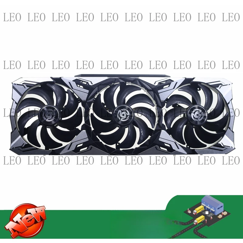 HH Graphics card fan and shroud for ZOTAC GeForce RTX 4080 4090 OC
HH Graphics card fan and shroud for ZOTAC GeForce RTX 4080 4090 OC