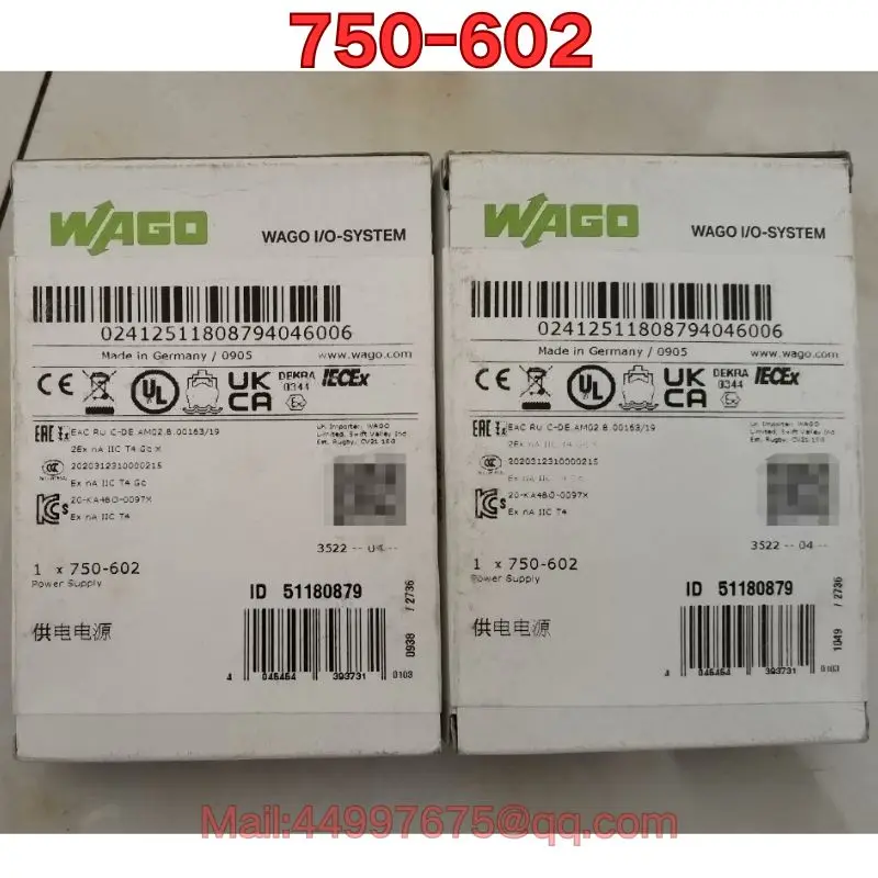 Brand new 750-602 PLC module 
Brand new 750-602 PLC module