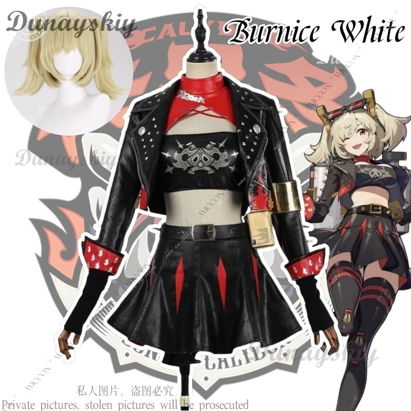 Burnice White Zenless Zone Zero Anime Cosplay Costume Wig Halloween Party Role Play Clothing Fancy Kawaii Comic-Con Disguise
Burnice White Zenless Zone Zero Anime Cosplay Costume Wig Halloween Party Role Play Clothing Fancy Kawaii Comic-Con Disguise
