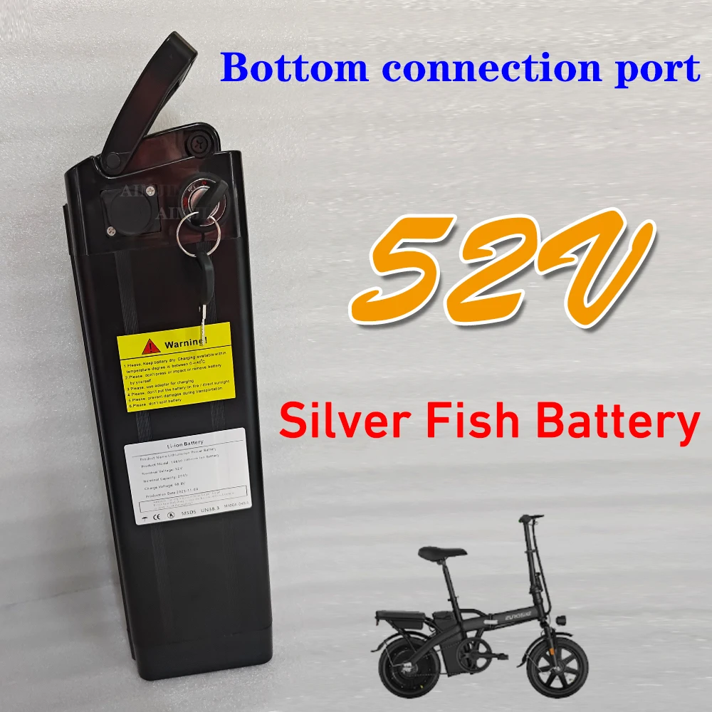 for Silver Fish Electric bicycle batt 52V 20000mAh 14S4P 18650 lithium-ion rechargeable battery pack
for Silver Fish Electric bicycle batt 52V 20000mAh 14S4P 18650 lithium-ion rechargeable battery pack
