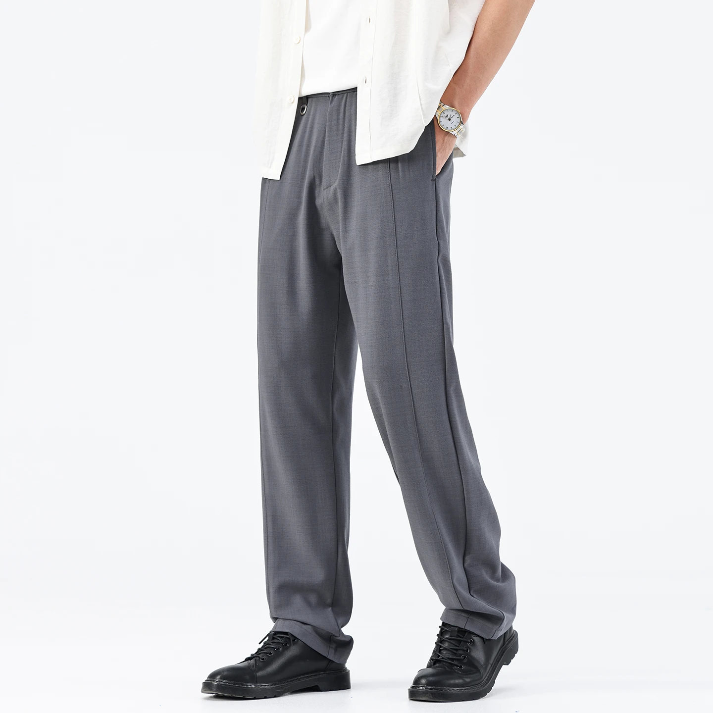 Men's Spring Summer Wool Blended Loose Casual Fashion Vintage Commute Suit Pant Male Trousers
Men's Spring Summer Wool Blended Loose Casual Fashion Vintage Commute Suit Pant Male Trousers