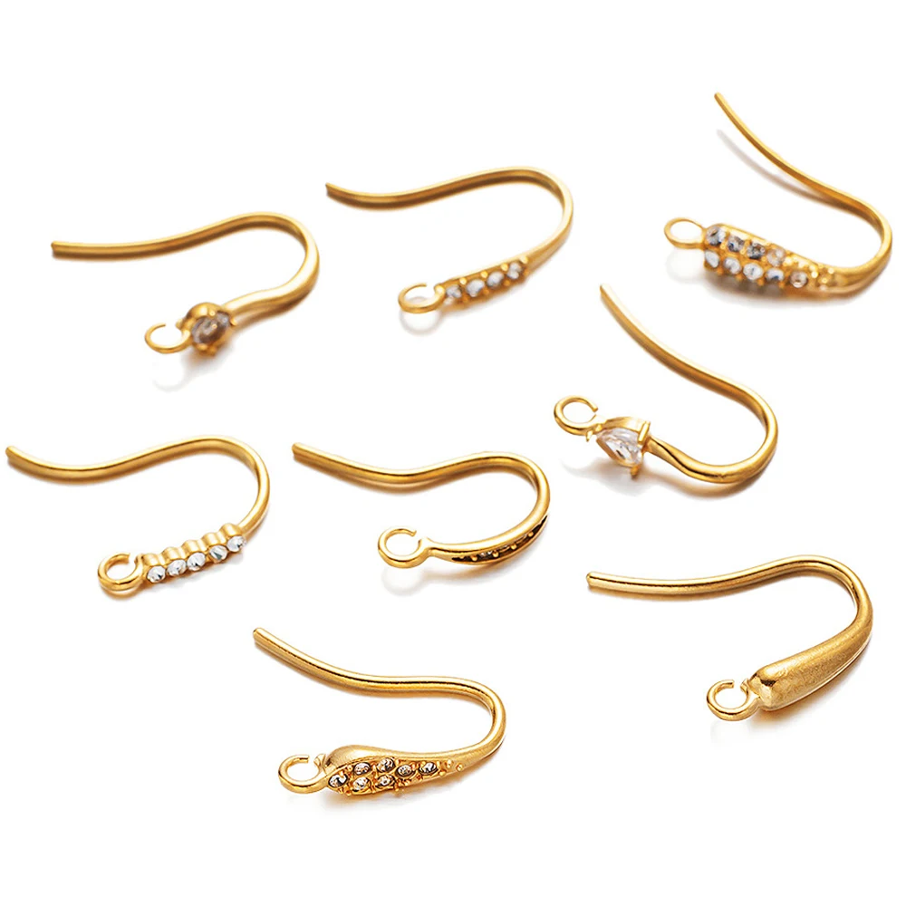 6Pcs Stainless Steel Hypoallergenic Ear Wire Earring Hooks Connector For DIY Jewelry Making Accessorie Crafts Earring Components
6Pcs Stainless Steel Hypoallergenic Ear Wire Earring Hooks Connector For DIY Jewelry Making Accessorie Crafts Earring Components