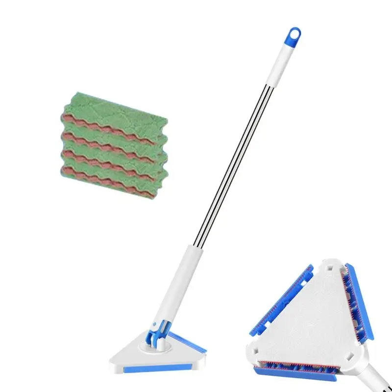 Triangle Mop 360 Degree Rotation Long Handle Wall Cleaner Multipurpose Cleaning Supplies for Ceiling Mirror Glass Window Door
Triangle Mop 360 Degree Rotation Long Handle Wall Cleaner Multipurpose Cleaning Supplies for Ceiling Mirror Glass Window Door