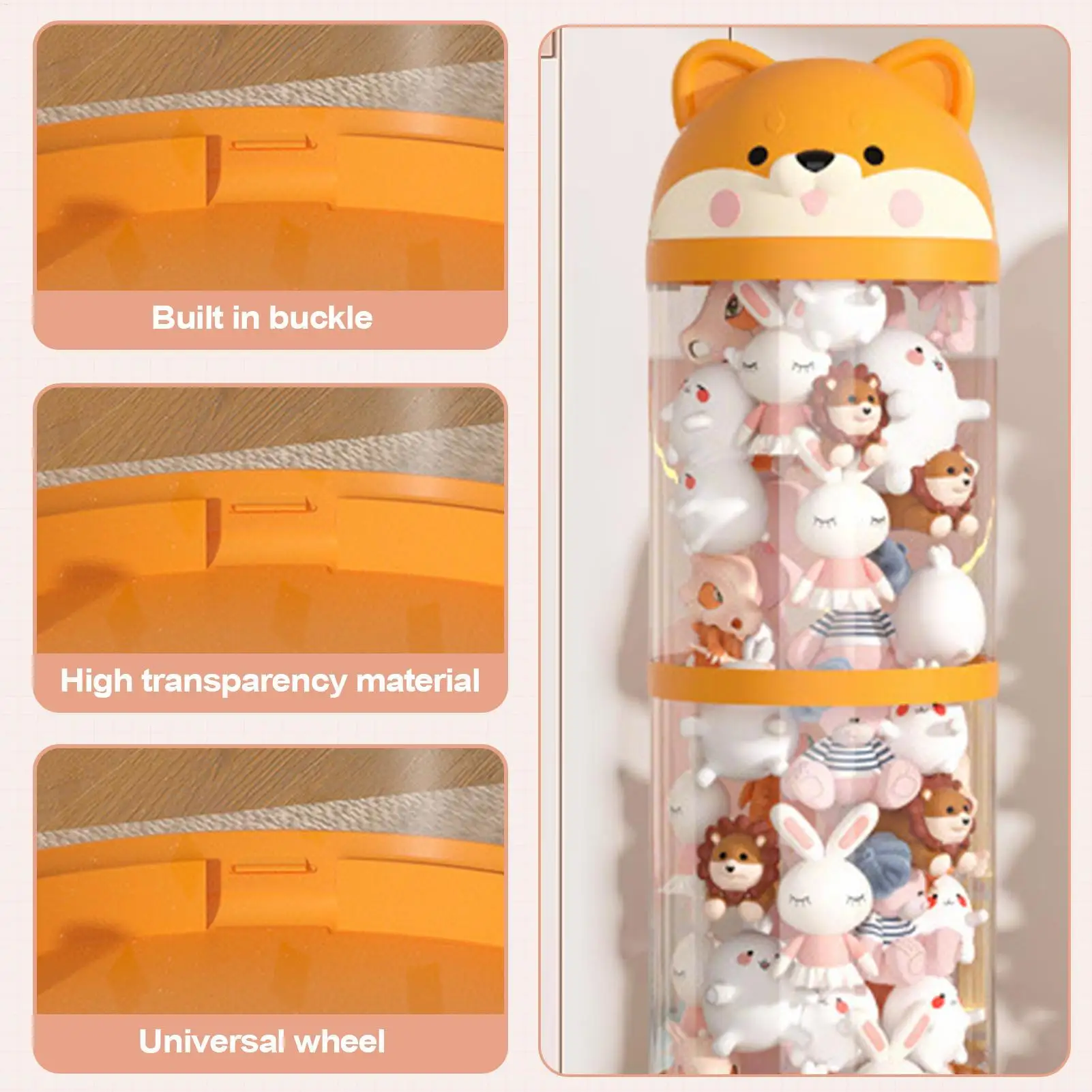Plush Organizer Plush Toy Organizer Storage Tube Large Capacity Clear Container With Wheels Stuffy Holder Cute Room Decor For
Plush Organizer Plush Toy Organizer Storage Tube Large Capacity Clear Container With Wheels Stuffy Holder Cute Room Decor For