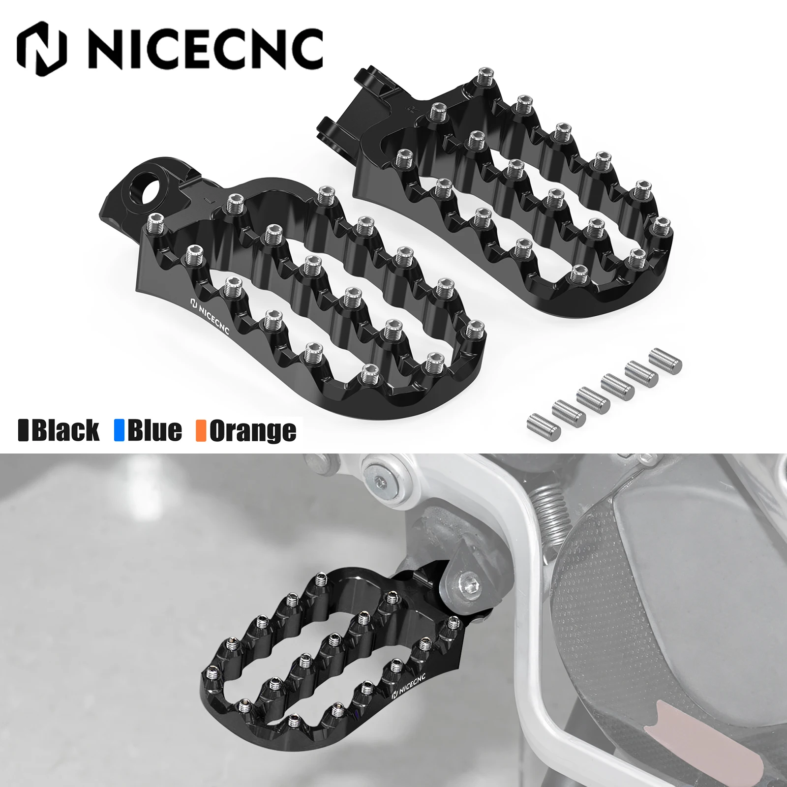 Forged Enlarged Footrest Footpegs Foot Pegs Rest For Husqvarna 701 Enduro Supermoto 2016-2023 KTM 790 Adventure R 890 Adventure
Forged Enlarged Footrest Footpegs Foot Pegs Rest For Husqvarna 701 Enduro Supermoto 2016-2023 KTM 790 Adventure R 890 Adventure