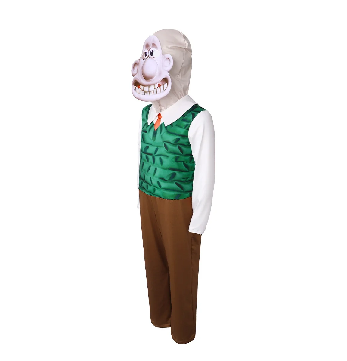 Kids Wallace and Gromit Cosplay Costumes Dog Jumpsuit with Headpiece for Halloween Party Bodysuit Dress Up Outfits
Kids Wallace and Gromit Cosplay Costumes Dog Jumpsuit with Headpiece for Halloween Party Bodysuit Dress Up Outfits