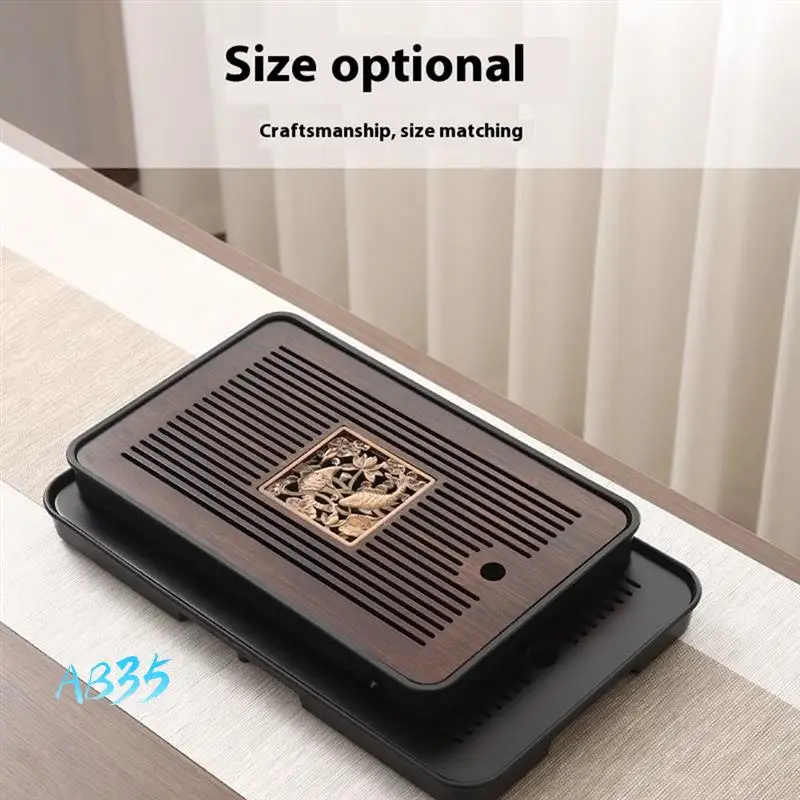 AB35-Bamboo Tea Tray Portable Dishes Rectangle Tea Ceremony Chaban Tea Chaban Tea Table Dual Purpose Drainage Water Storage
AB35-Bamboo Tea Tray Portable Dishes Rectangle Tea Ceremony Chaban Tea Chaban Tea Table Dual Purpose Drainage Water Storage