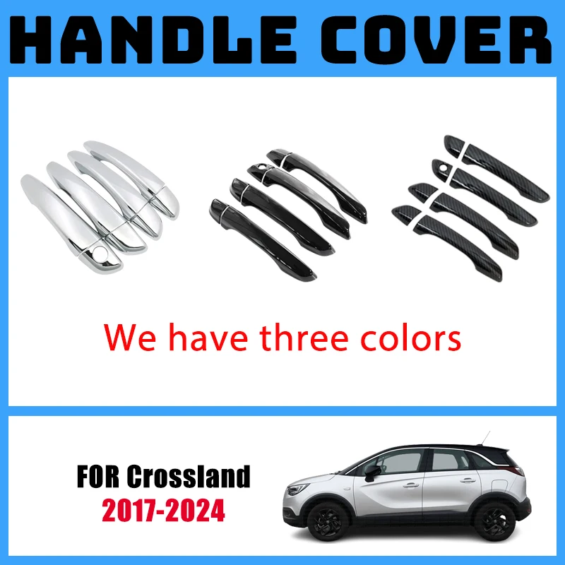 Car Door Handles Covers Exterior For Opel Crossland Vauxhall Crossland 2017-2024 Scratch Protective Decor Aotomobile Accessories
Car Door Handles Covers Exterior For Opel Crossland Vauxhall Crossland 2017-2024 Scratch Protective Decor Aotomobile Accessories