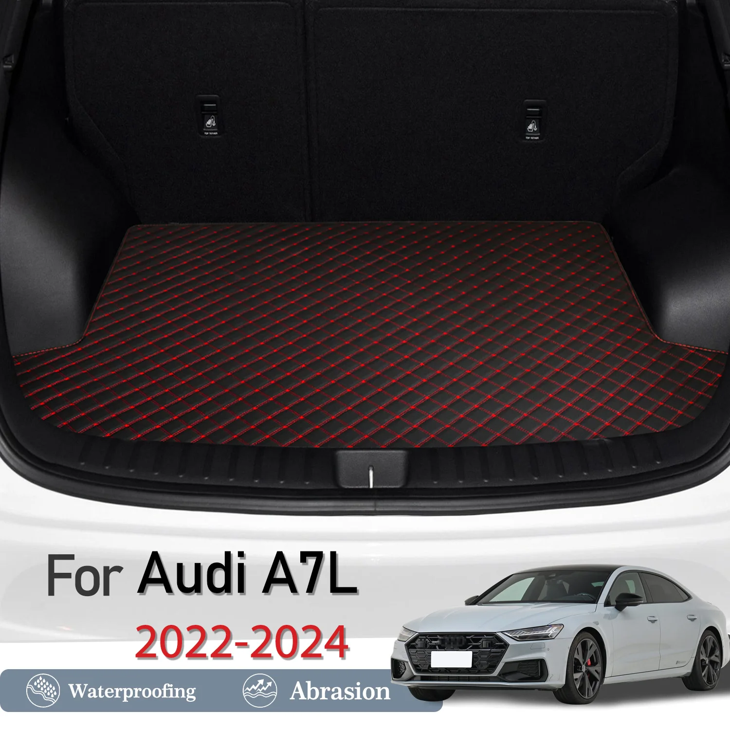 New Artificial Leather Car Trunk Mat Rear Trunk Cargo Protective Mat Car Interior Accessories For Audi A7L 2022-2024
New Artificial Leather Car Trunk Mat Rear Trunk Cargo Protective Mat Car Interior Accessories For Audi A7L 2022-2024