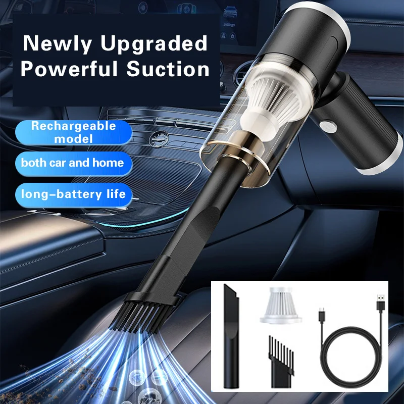 Car Wireless Mini Vacuum Cleaner High-Power Wet and Dry Dual-Purpose Multi-Function Usb Charging Portable Handheld Small Car
Car Wireless Mini Vacuum Cleaner High-Power Wet and Dry Dual-Purpose Multi-Function Usb Charging Portable Handheld Small Car