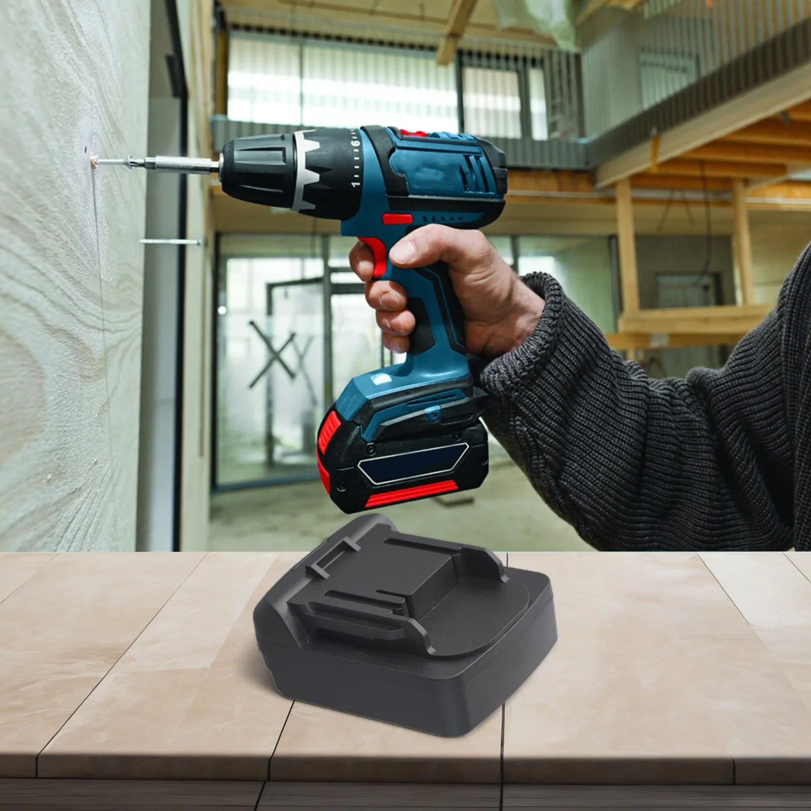 Battery Lock Approx 9x7cm 18V Lithium Drill Cost-saving Solution Easy To Carry Fixed Combination Tool For Bosch Batteries
Battery Lock Approx 9x7cm 18V Lithium Drill Cost-saving Solution Easy To Carry Fixed Combination Tool For Bosch Batteries