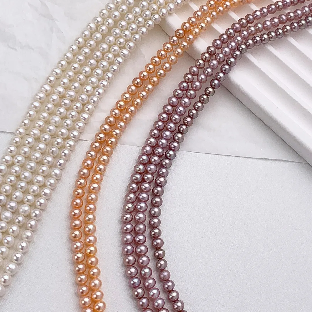 AAA 5-6mm High-Quality Near-Round Colored Natural Freshwater Pearl Semi-Finished Beads for Jewelry Making DIY Necklace Bracelet
AAA 5-6mm High-Quality Near-Round Colored Natural Freshwater Pearl Semi-Finished Beads for Jewelry Making DIY Necklace Bracelet