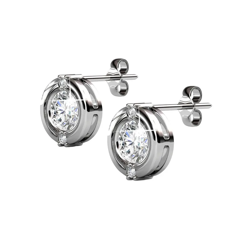 Daisini серьги-гвоздики из стерлингового серебра 925 пробы с кристаллами Сваровски для женщин и мужчин, позолоченные ювелирные изделия для пирсинга ушей
Daisini серьги-гвоздики из стерлингового серебра 925 пробы с кристаллами Сваровски для женщин и мужчин, позолоченные ювелирные изделия для пирсинга ушей