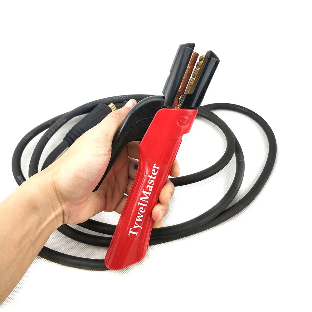 Welding Cable Welding Leadset 3m 16sqmm Copper Wires DKJ35-50 Connector 100-250A ARC Stick/MMA Welding Machine Electrode Holder
Welding Cable Welding Leadset 3m 16sqmm Copper Wires DKJ35-50 Connector 100-250A ARC Stick/MMA Welding Machine Electrode Holder