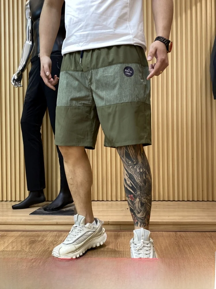 Tech Quick Dry Breathable Shorts Casual Sport Men's Patchwork Summer Fashionable Urban Shorts Polyester Fiber mid Waist
Tech Quick Dry Breathable Shorts Casual Sport Men's Patchwork Summer Fashionable Urban Shorts Polyester Fiber mid Waist