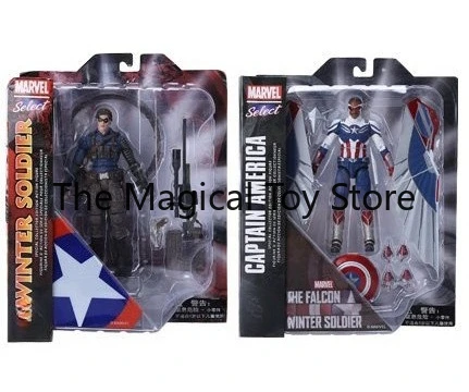 Original Marvel Winter Soldier and Falcon Figurine Display Set Cartoon Action Figure Gift Box Collectible Toy Birthday Gift
Original Marvel Winter Soldier and Falcon Figurine Display Set Cartoon Action Figure Gift Box Collectible Toy Birthday Gift