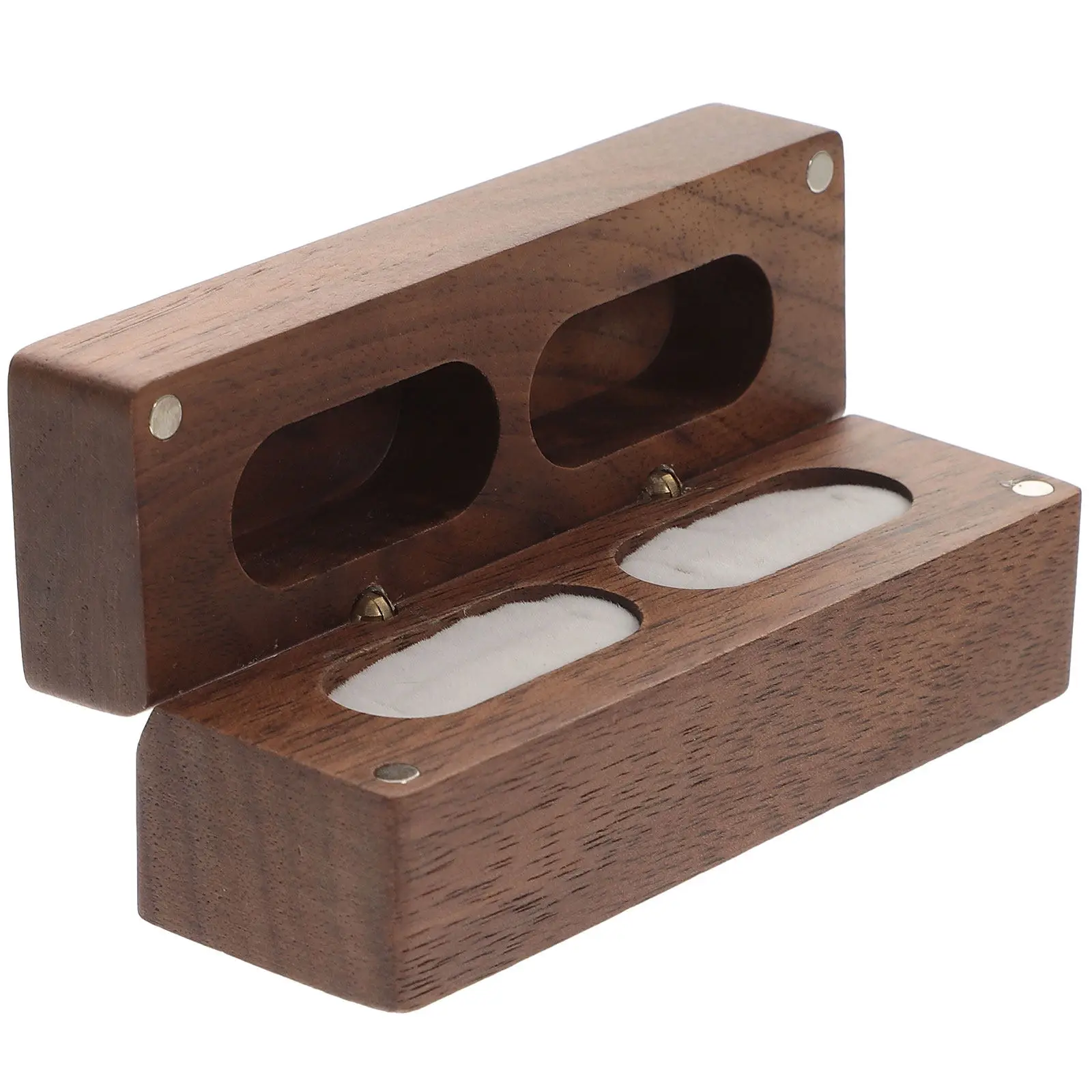 Wooden Wedding Ring Box Elegant Jewelry Organizer for Ceremony Romantic Proposal Gift Small Lightweight Storage Case
Wooden Wedding Ring Box Elegant Jewelry Organizer for Ceremony Romantic Proposal Gift Small Lightweight Storage Case