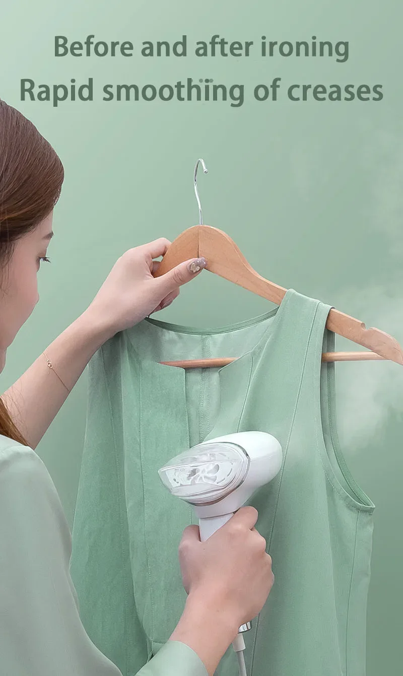 Portable Mini Garment Steamer Steam Iron Handheld Foldable Home Travelling For Clothes Ironing Wet Ironing Machine 
Portable Mini Garment Steamer Steam Iron Handheld Foldable Home Travelling For Clothes Ironing Wet Ironing Machine