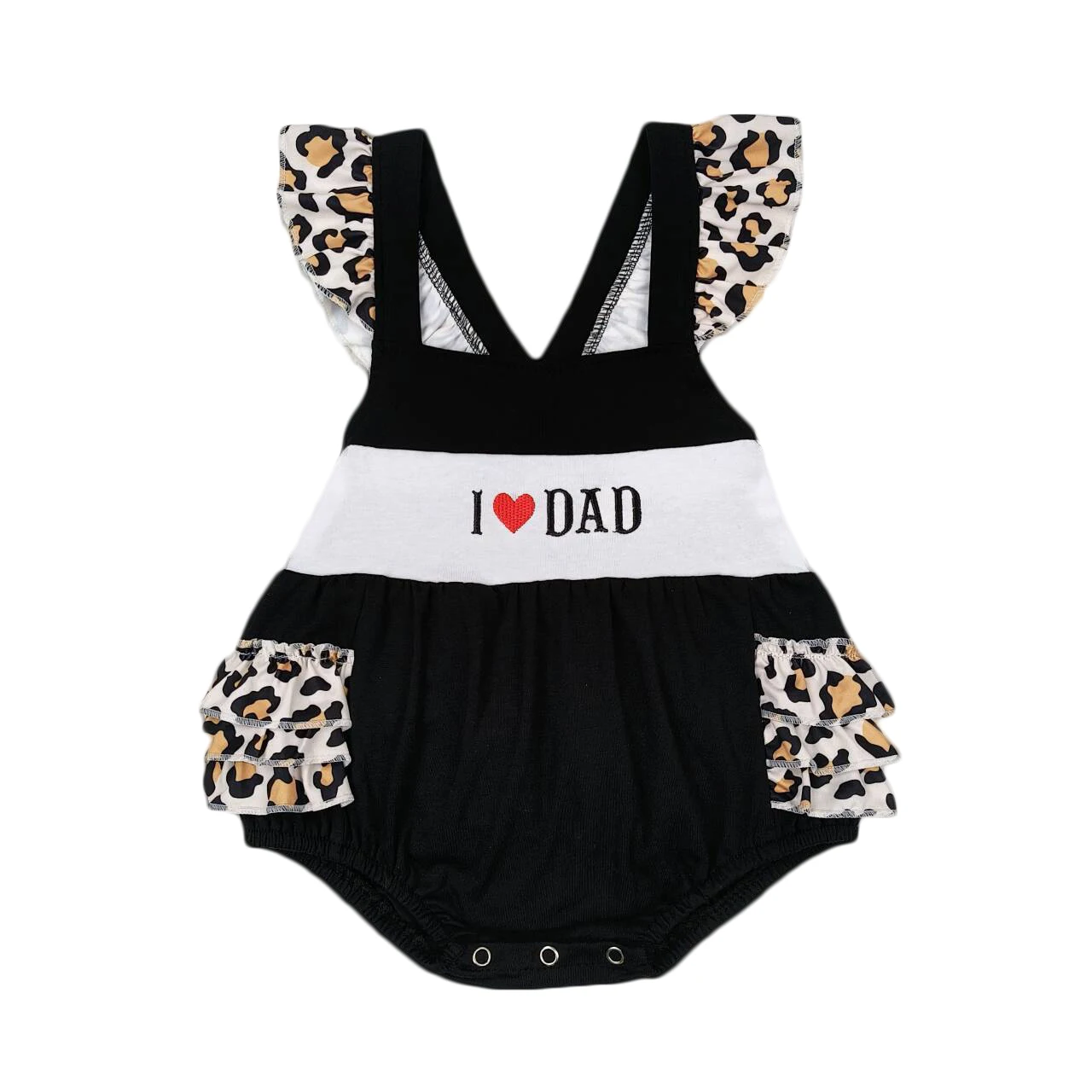 Wholesale Newborn Bubble Romper Embroidery I Love Dad Jumpsuit Toddler Kid Children Summer Matching Boy Girl One-piece
Wholesale Newborn Bubble Romper Embroidery I Love Dad Jumpsuit Toddler Kid Children Summer Matching Boy Girl One-piece