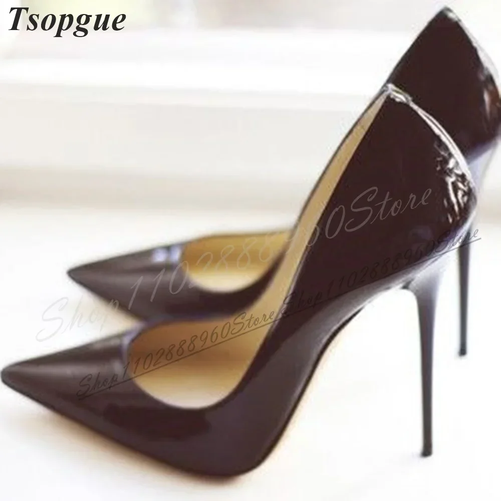 Shallow Red Patent Leather Pointy Pumps Stilettos High Heel Shoes For Women Slip On Pointed Toe Fashion Elegant Banquet Pumps
Shallow Red Patent Leather Pointy Pumps Stilettos High Heel Shoes For Women Slip On Pointed Toe Fashion Elegant Banquet Pumps