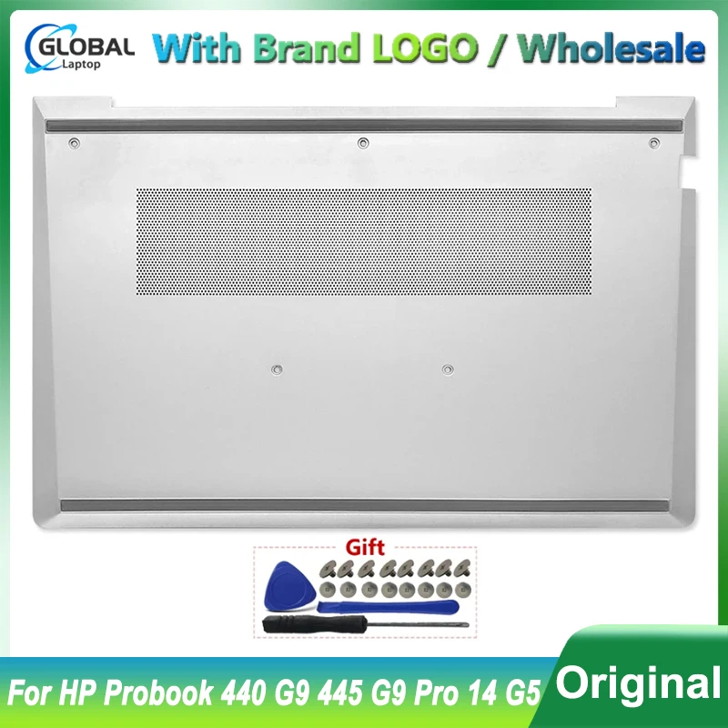 New Original Laptop Case for HP Probook 440 G9 445 G9 Pro 14 G5 Notebook Bottom Base Case Back Housing Lower Cover Replacement
New Original Laptop Case for HP Probook 440 G9 445 G9 Pro 14 G5 Notebook Bottom Base Case Back Housing Lower Cover Replacement