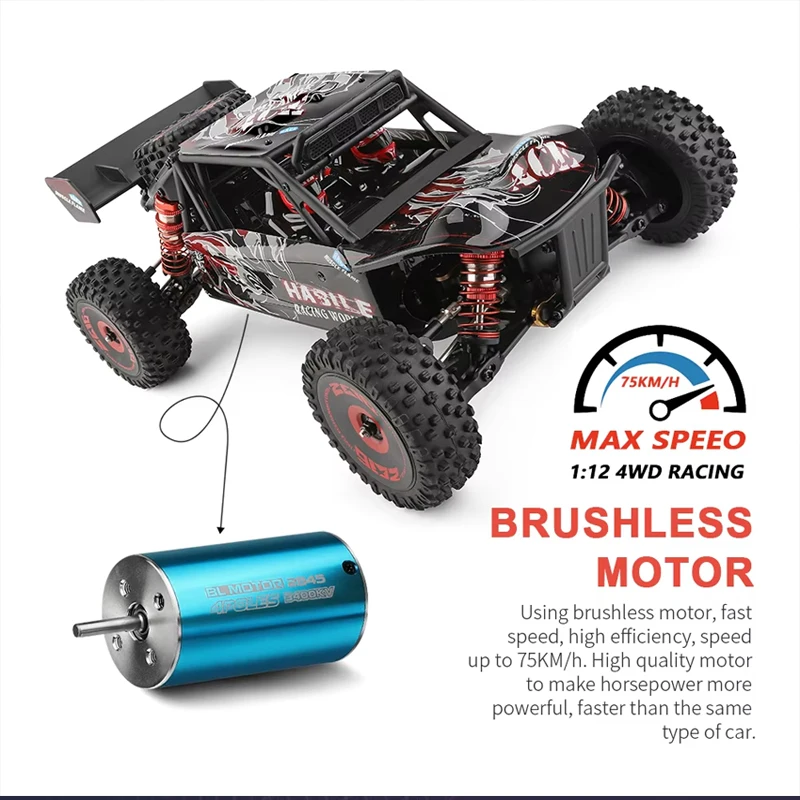 WLtoys 1/12 124016 124017 75 км/ч RC автомобиль бесщеточный автомобиль 4WD электрический высокоскоростной дрейф 2,4G игрушки с дистанционным управлением
WLtoys 1/12 124016 124017 75 км/ч RC автомобиль бесщеточный автомобиль 4WD электрический высокоскоростной дрейф 2,4G игрушки с дистанционным управлением