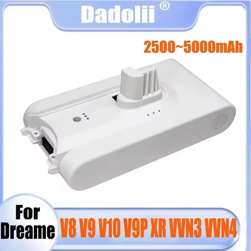 Для Dreame V8 V9 V10 V9P V9B XR VVN3 VVN4 25,2 В литий-ионный аккумулятор, запасные части для ручного беспроводного пылесоса
Для Dreame V8 V9 V10 V9P V9B XR VVN3 VVN4 25,2 В литий-ионный аккумулятор, запасные части для ручного беспроводного пылесоса