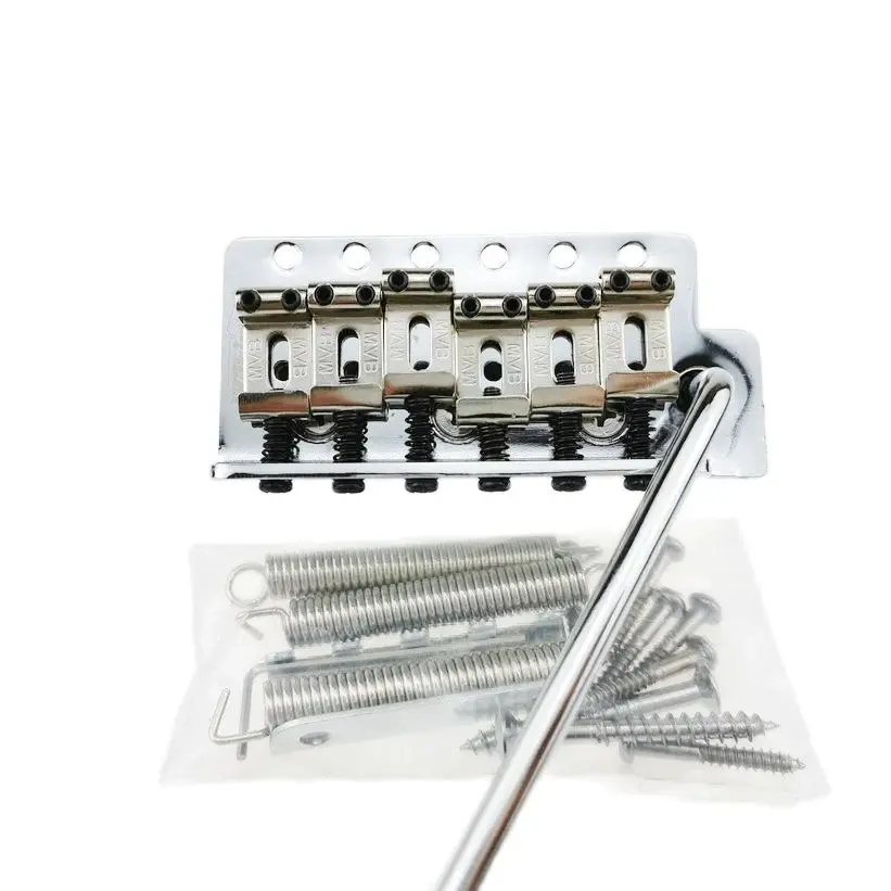 Wilkinson Chrome Silver Vintage Type ST Electric Guitar Tremolo System Bridge for ST Guitar WOV01 Professional Guitar Parts
Wilkinson Chrome Silver Vintage Type ST Electric Guitar Tremolo System Bridge for ST Guitar WOV01 Professional Guitar Parts