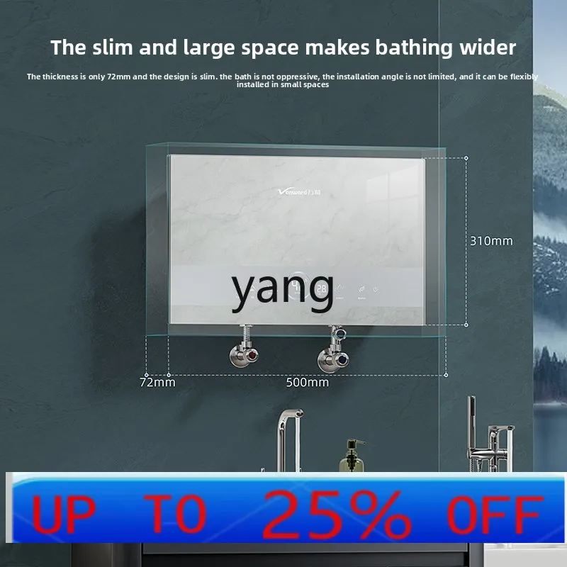 Проточный водонагреватель для дома, быстрый нагрев воды для ванной, постоянная температура, без накопления
Проточный водонагреватель для дома, быстрый нагрев воды для ванной, постоянная температура, без накопления