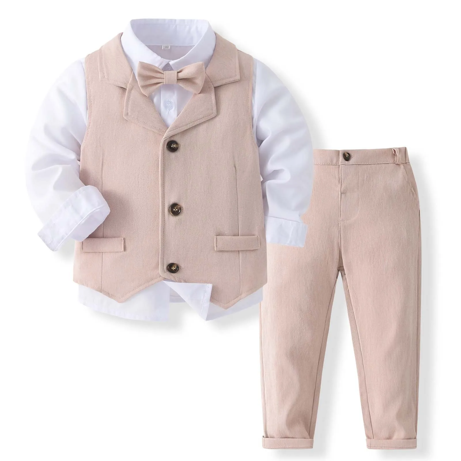 Kids Boys Formal Wears Gentleman Outfits Wedding Birthday Costume for Boy Children Spring Summer Formal Clothing Set Vest Suits
Kids Boys Formal Wears Gentleman Outfits Wedding Birthday Costume for Boy Children Spring Summer Formal Clothing Set Vest Suits