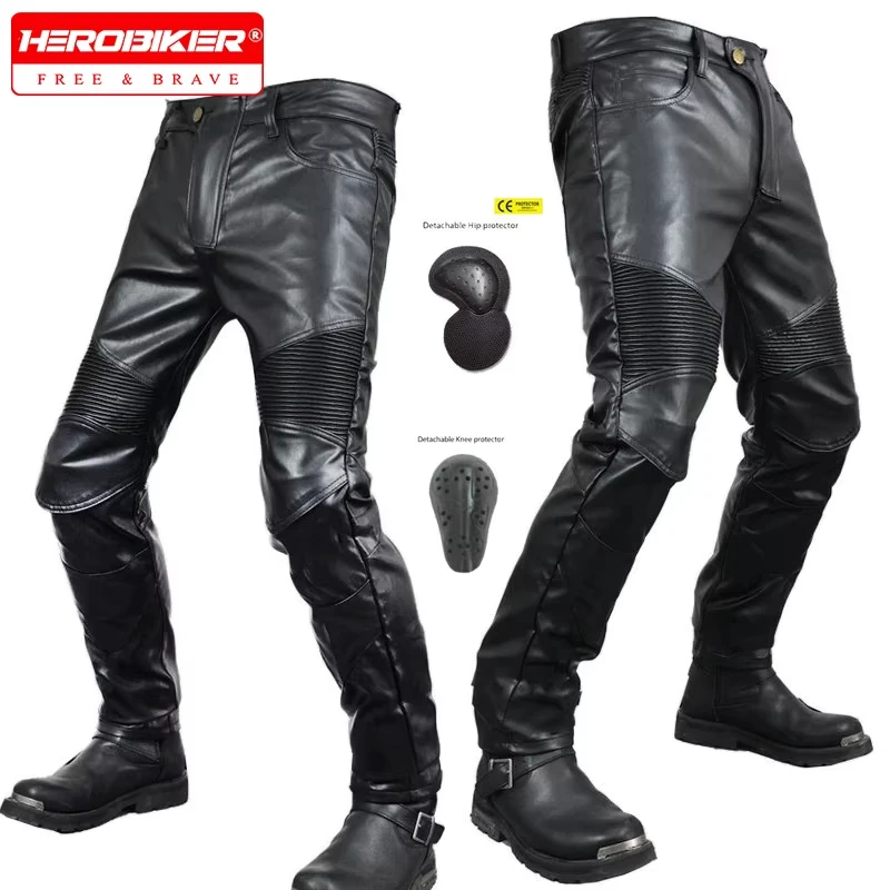 Motorcycle Riding Pants Short Waist Length Slim Fitting Tight Fitting High Quality Off-road Protection Motorcycle Leather Pants
Motorcycle Riding Pants Short Waist Length Slim Fitting Tight Fitting High Quality Off-road Protection Motorcycle Leather Pants