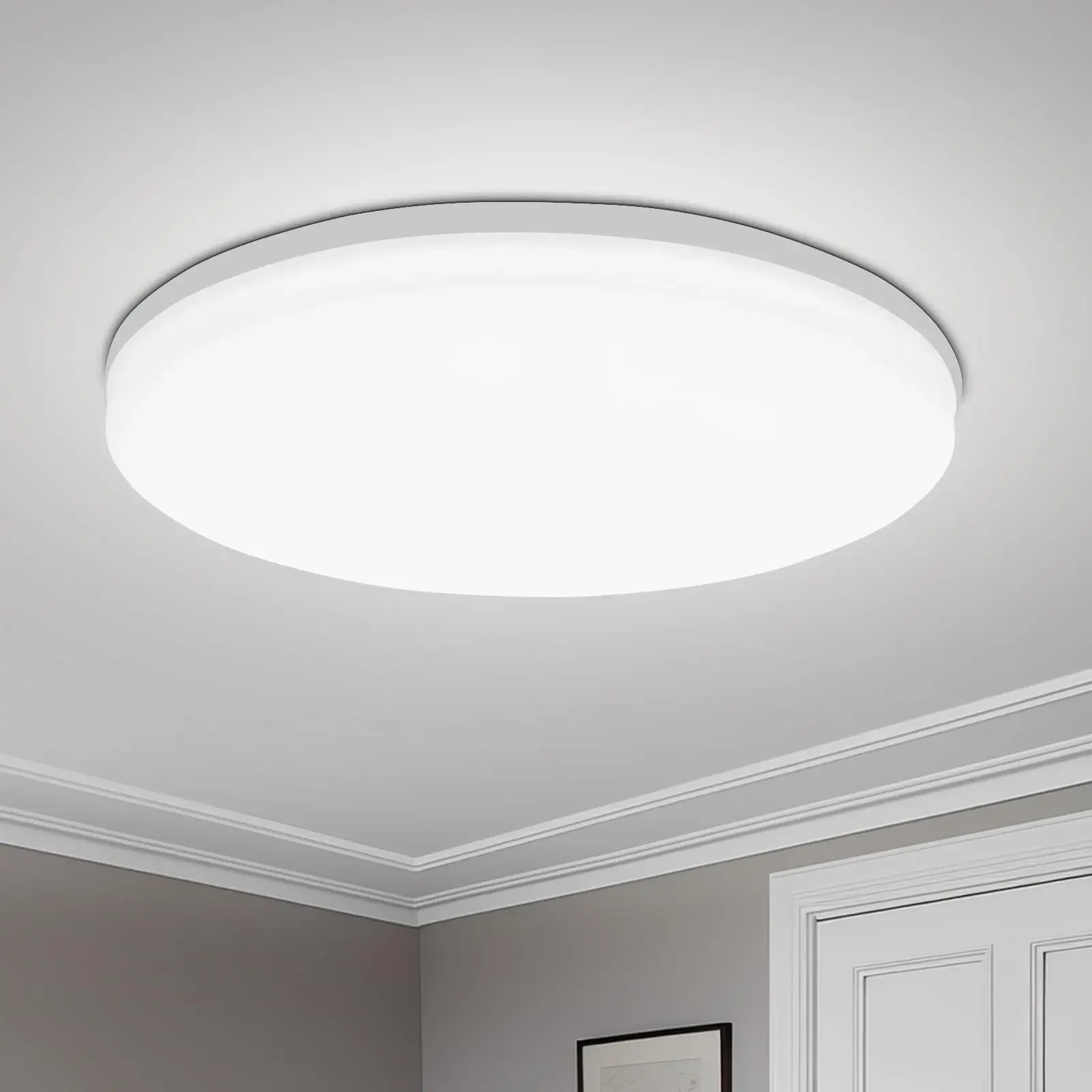 Round LED Ceiling Light Modern Home Decorative Ceiling Lighting Fixture 18/24/36/48W Living Room Bedroom Indoor Kitchen Lighting
Round LED Ceiling Light Modern Home Decorative Ceiling Lighting Fixture 18/24/36/48W Living Room Bedroom Indoor Kitchen Lighting