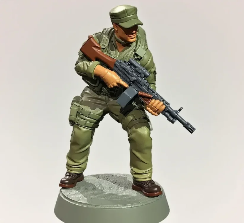 Высота человека 38 мм 50 мм Наборы моделей из смолы, бесцветные и самособранные (3D-печать) TD-7344/3D
Высота человека 38 мм 50 мм Наборы моделей из смолы, бесцветные и самособранные (3D-печать) TD-7344/3D