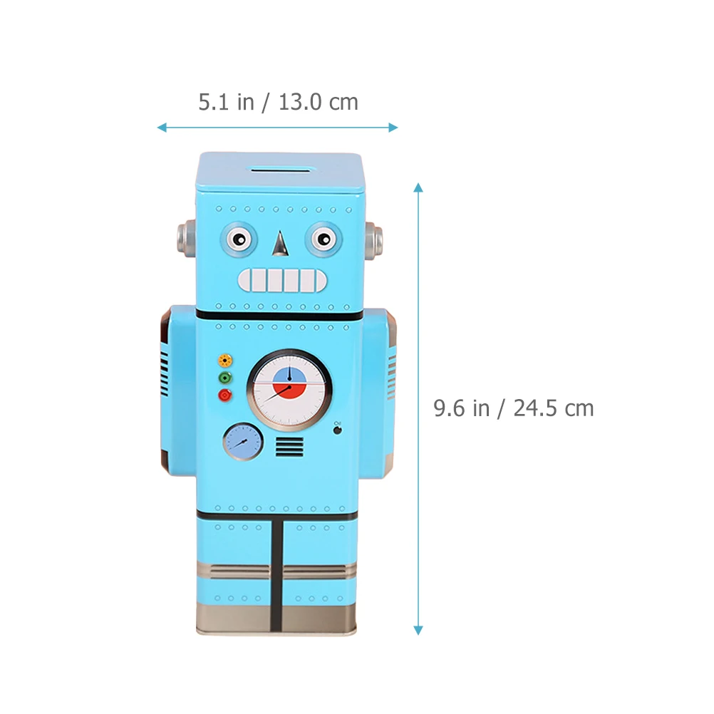 1pc Lovely Robot Piggy Bank For Gift Money Bank Coin Storage Home Decor Birthday Safe Design Smooth Surface Easy
1pc Lovely Robot Piggy Bank For Gift Money Bank Coin Storage Home Decor Birthday Safe Design Smooth Surface Easy
