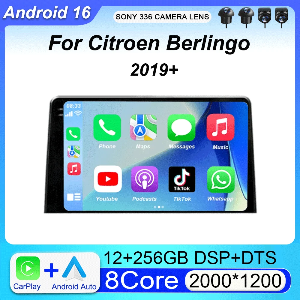 Carplay Car Radio For Citroen Berlingo 2019 Peugeot Partner Rifter 2020 Android 16 For Opel Combo Multimedia Player Stereo Audio
Carplay Car Radio For Citroen Berlingo 2019 Peugeot Partner Rifter 2020 Android 16 For Opel Combo Multimedia Player Stereo Audio