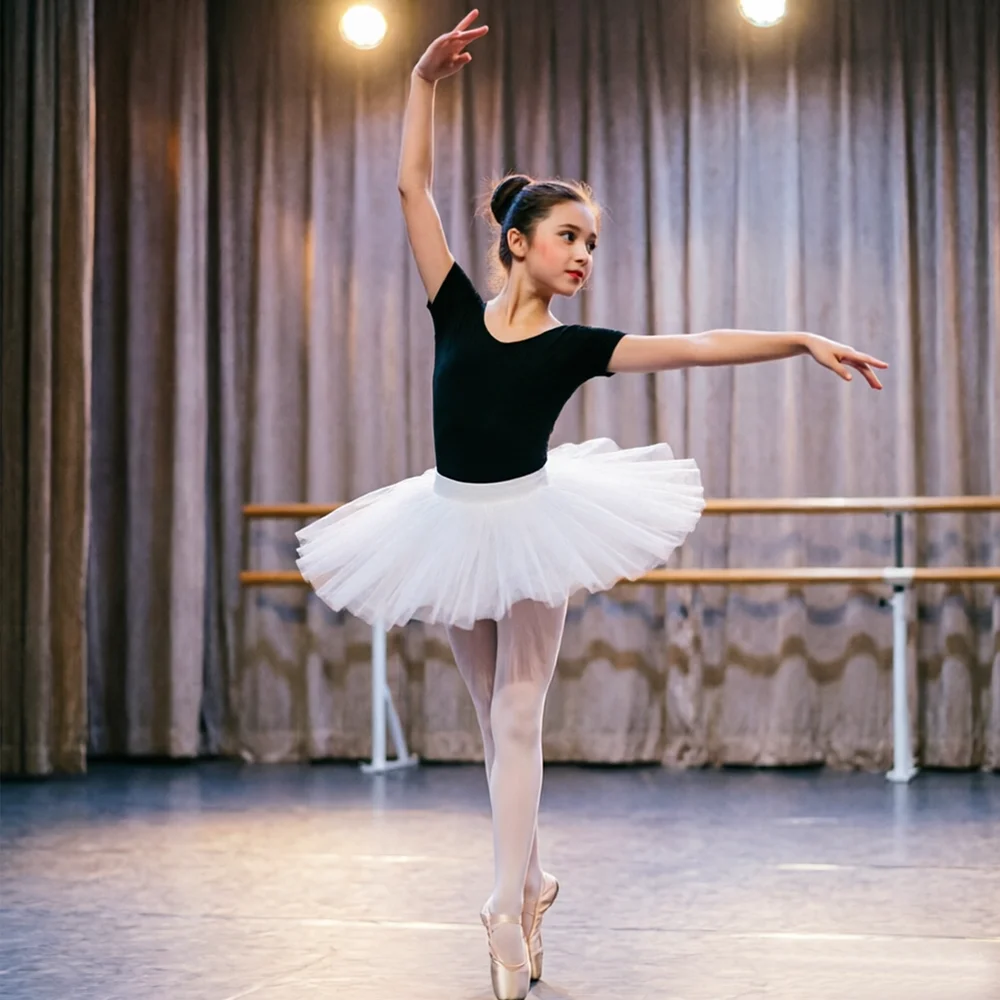 Women's 7-Layer Hard Mesh Ballet Tutu Skirt - Fluffy Half Skirt for Stage Performance & Dance Competitions School Ballet Skirt
Women's 7-Layer Hard Mesh Ballet Tutu Skirt - Fluffy Half Skirt for Stage Performance & Dance Competitions School Ballet Skirt