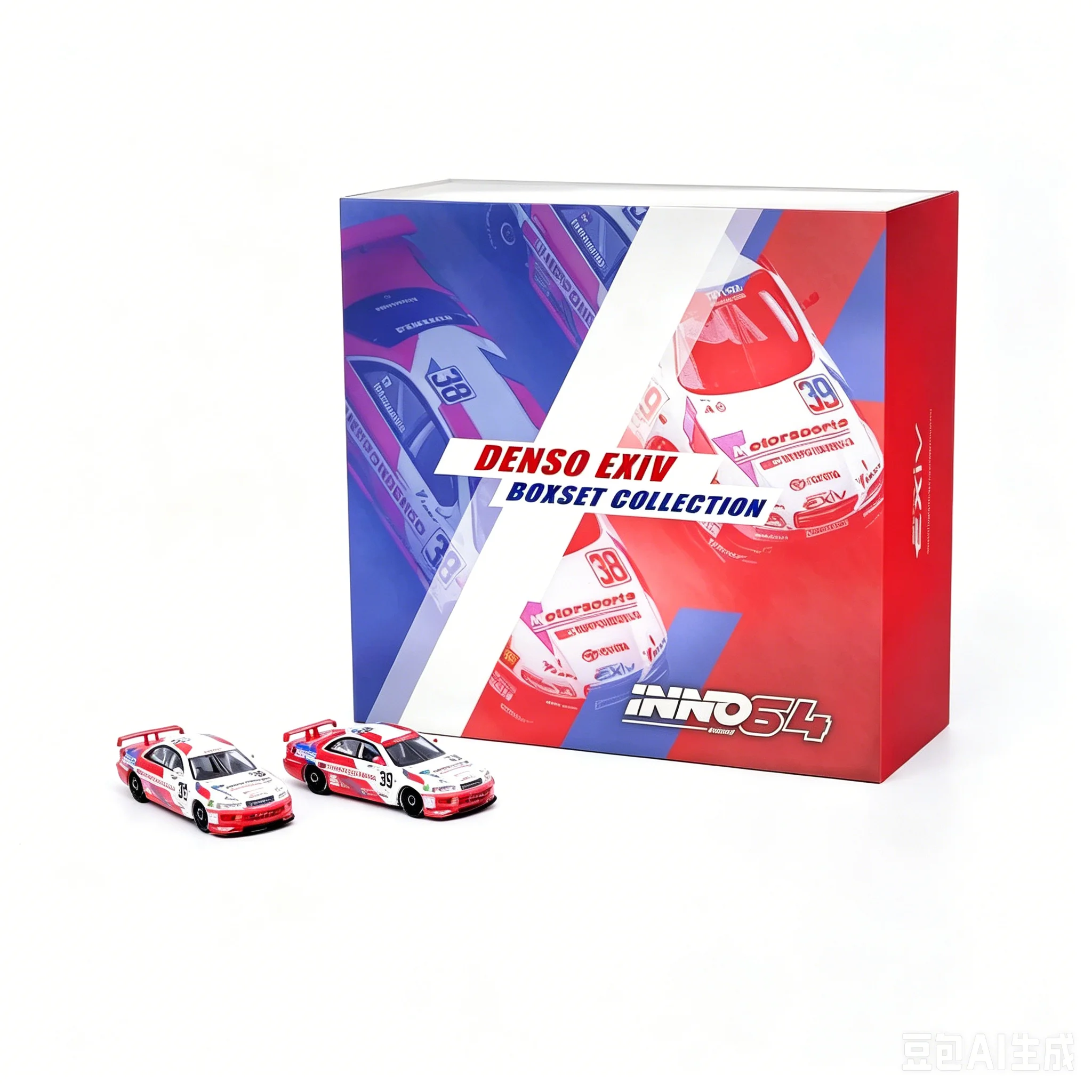 Inno64 1:64 Corona Denso EXiV - Box Set 2pcs JDM Diecast Model Car Collection Limited Edition Alloy
Inno64 1:64 Corona Denso EXiV - Box Set 2pcs JDM Diecast Model Car Collection Limited Edition Alloy