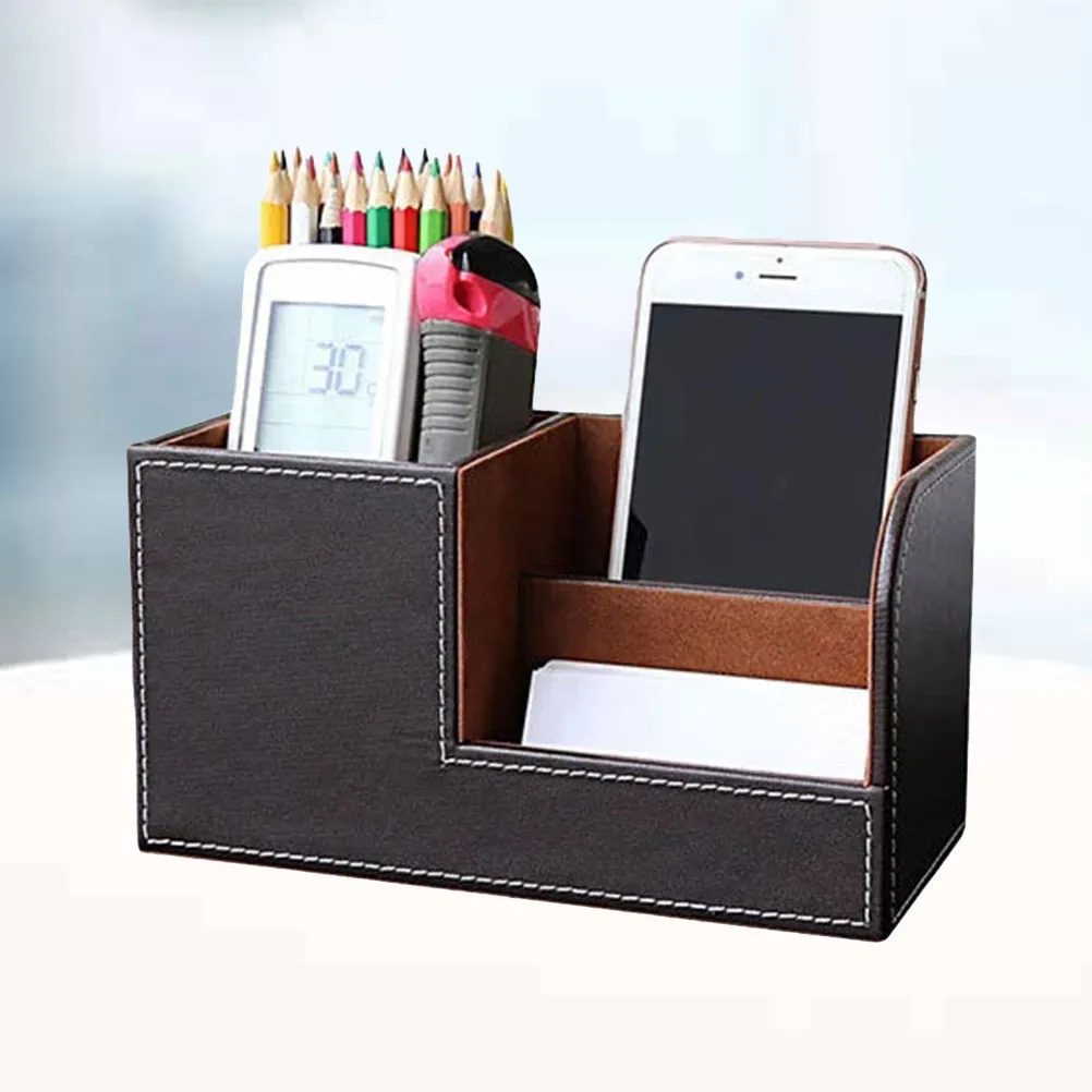Pen Holder Multifunctional Desktop Organizer for Pens Phones Stationery Home Office Storage Box with Lint Surface
Pen Holder Multifunctional Desktop Organizer for Pens Phones Stationery Home Office Storage Box with Lint Surface