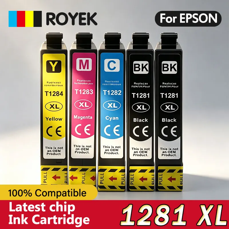 T1281 T1282 T1283 T1284 Ink cartridge Compatible For EPSON stylus S22 SX130 SX125 SX235W SX435W SX425W BX305F BX305FW Printer
T1281 T1282 T1283 T1284 Ink cartridge Compatible For EPSON stylus S22 SX130 SX125 SX235W SX435W SX425W BX305F BX305FW Printer