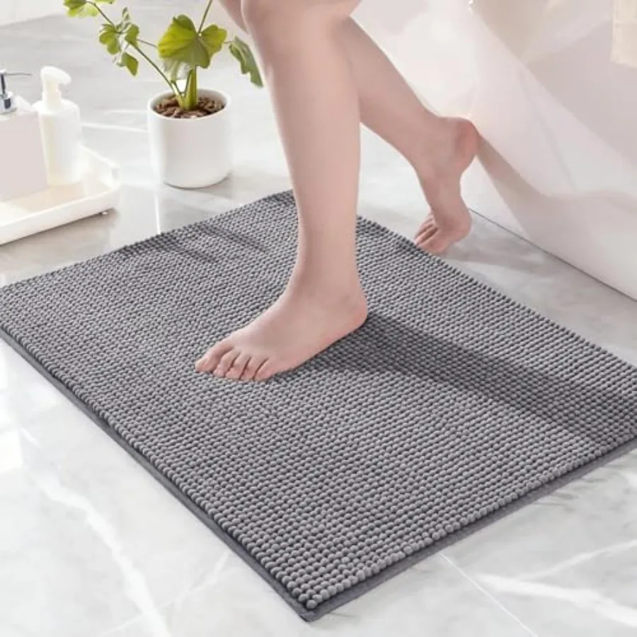 Bathroom Rugs Mat 20x30, Extra Soft Absorbent Chenille Bath Rugs Mat, Quick Dry, Machine Washable Bath Mats for Bathroom Floor,
Bathroom Rugs Mat 20x30, Extra Soft Absorbent Chenille Bath Rugs Mat, Quick Dry, Machine Washable Bath Mats for Bathroom Floor,