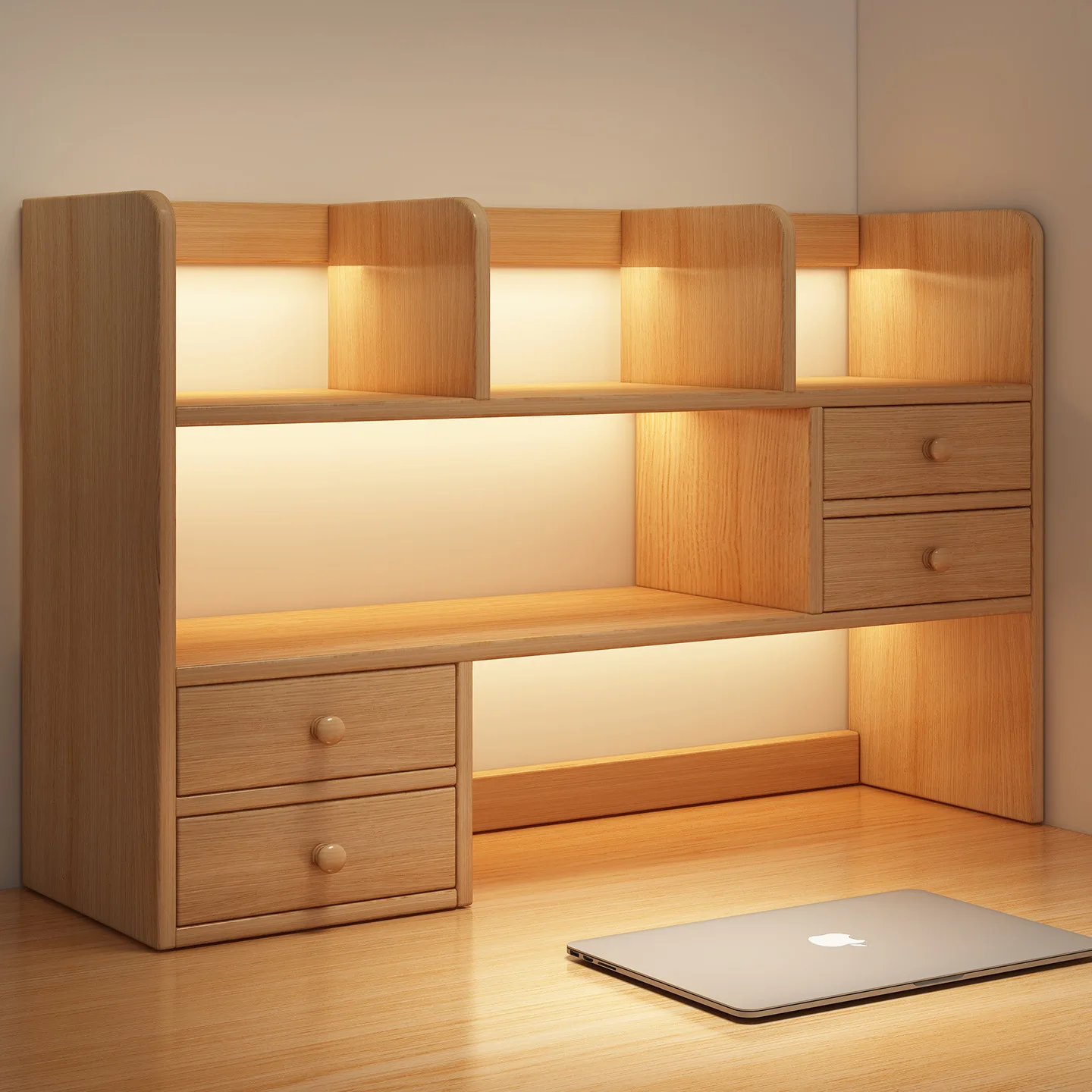 Solid wood table bookshelf desktop shelf student home locker small bookcase office dormitory storage artifact
Solid wood table bookshelf desktop shelf student home locker small bookcase office dormitory storage artifact