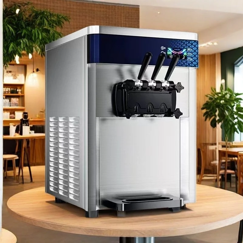 Уличная неэлектрическая машина для мороженого, небольшая автоматическая машина для мягкого мороженого в рожках, коммерческое оборудование для приготовления сандей.
Уличная неэлектрическая машина для мороженого, небольшая автоматическая машина для мягкого мороженого в рожках, коммерческое оборудование для приготовления сандей.