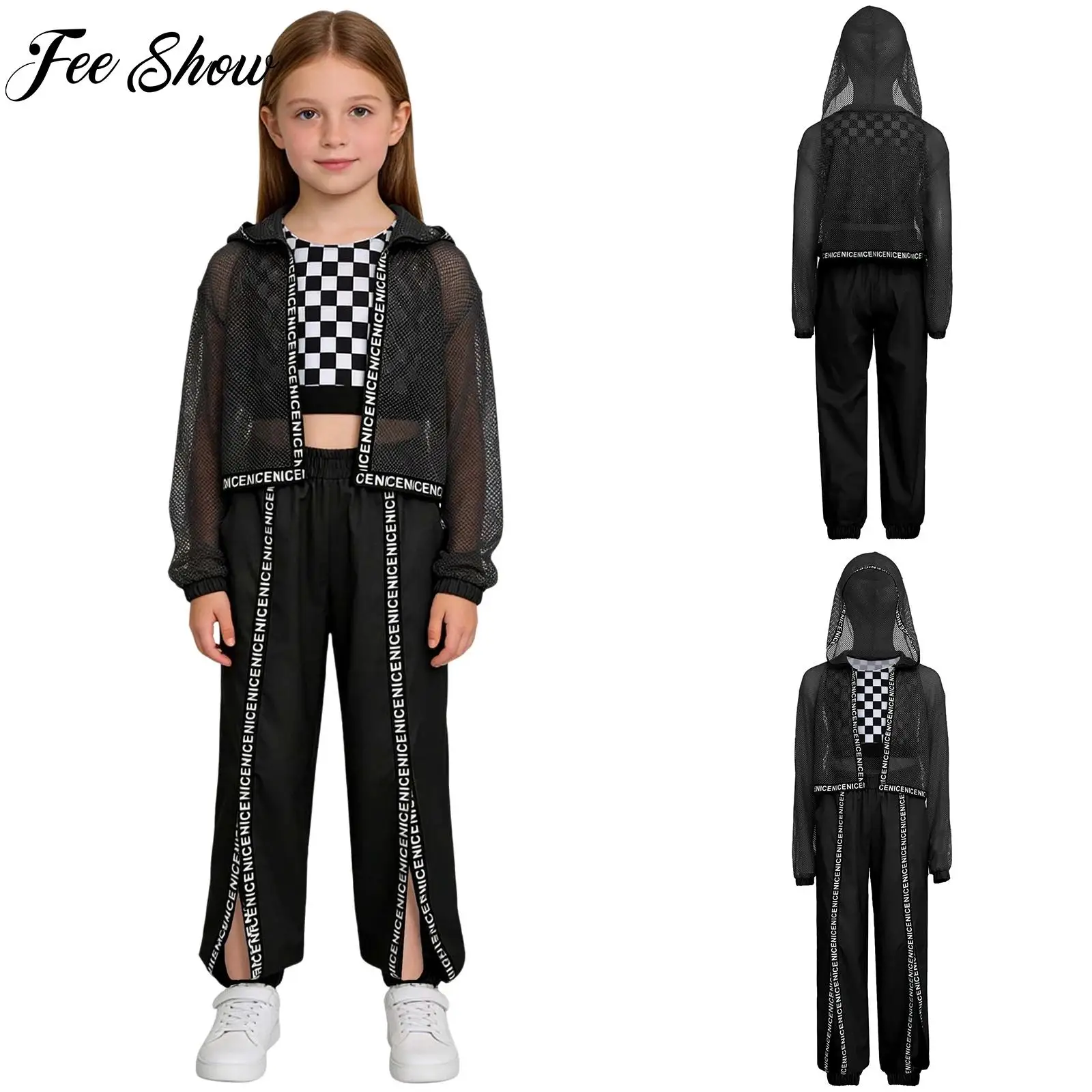 Детская уличная одежда в стиле хип-хоп, модные клетчатые джазовые танцы для девочек, костюм для соревнований, комплекты танцевальной одежды
Детская уличная одежда в стиле хип-хоп, модные клетчатые джазовые танцы для девочек, костюм для соревнований, комплекты танцевальной одежды