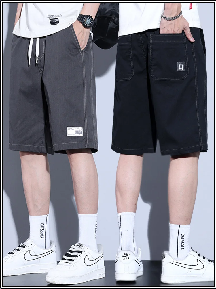 Men's Workwear ort Pants Summer Thin Loose Trendy Sports Five-Quarter Ice Silk Casual Baskeall Pants Breathable Comfortable
Men's Workwear ort Pants Summer Thin Loose Trendy Sports Five-Quarter Ice Silk Casual Baskeall Pants Breathable Comfortable