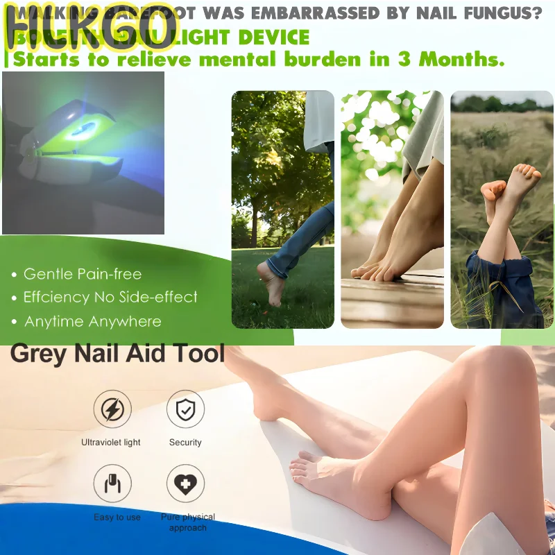 Grey Nail Assist Tool with Type-C Charging, Portable Nail Fungus Laser Device and Phototherapy Lamp
Grey Nail Assist Tool with Type-C Charging, Portable Nail Fungus Laser Device and Phototherapy Lamp