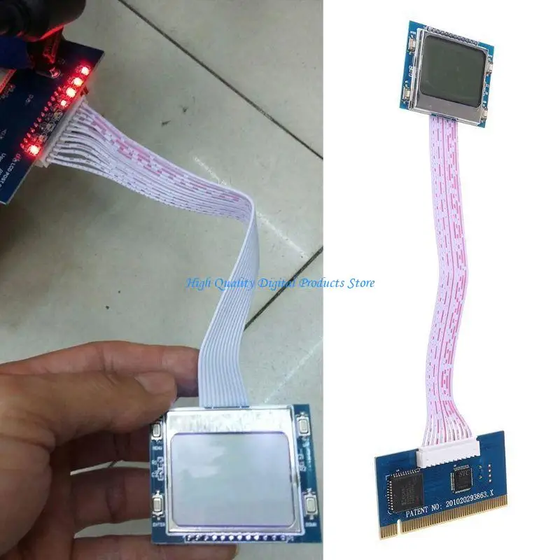 U2JE Digit PCI ISA Computer Motherboard Power Diagnostic Post Tester Card
U2JE Digit PCI ISA Computer Motherboard Power Diagnostic Post Tester Card