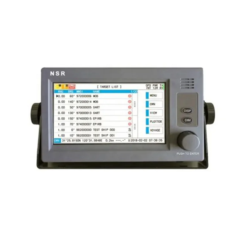 NSR NSI-1000 Touch Screen Class a AIS Transponder (AIS Class a Transmitter & AIS Receiver ) with CCS
NSR NSI-1000 Touch Screen Class a AIS Transponder (AIS Class a Transmitter & AIS Receiver ) with CCS