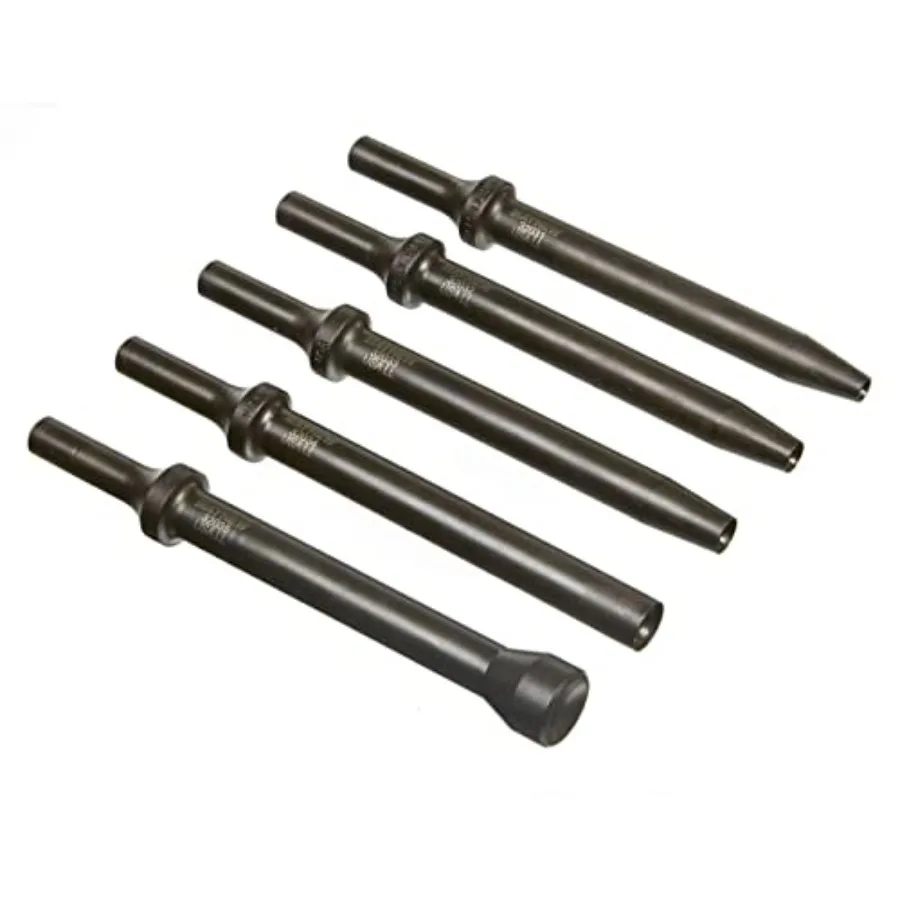 Набор пневматических заклепочников с круглой головкой 32030, черное оксидированное покрытие, 5 предметов
Набор пневматических заклепочников с круглой головкой 32030, черное оксидированное покрытие, 5 предметов